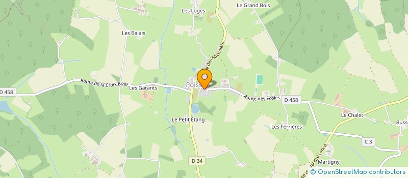 localisation de l'entreprise MONSIEUR BAPTISTE LAPANDRY  POISSON