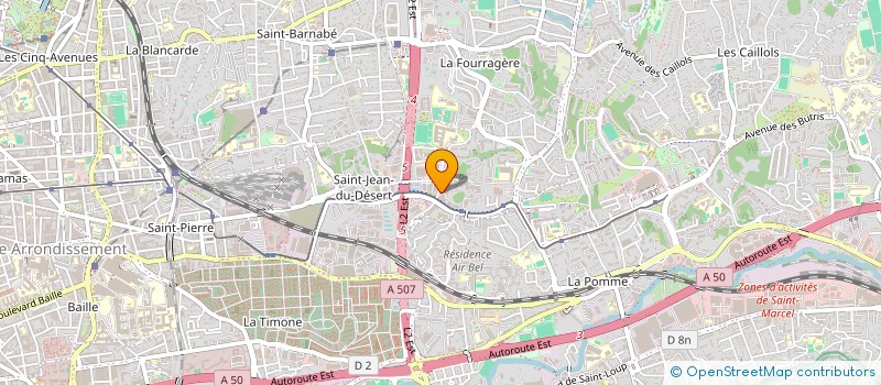 localisation de l'entreprise MONSIEUR BAPTISTE LAURENDON à MARSEILLE
