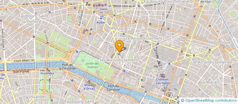 localisation de l'entreprise MONSIEUR BAPTISTE LAURENT à PARIS