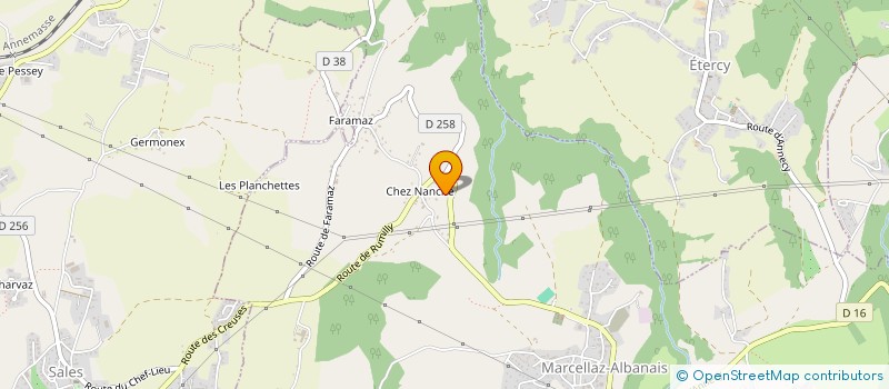 localisation de l'entreprise MONSIEUR BAPTISTE LAURENT-JEUDY  RUMILLY