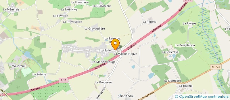 localisation de l'entreprise MONSIEUR BAPTISTE LE BERRE  ANTIBES