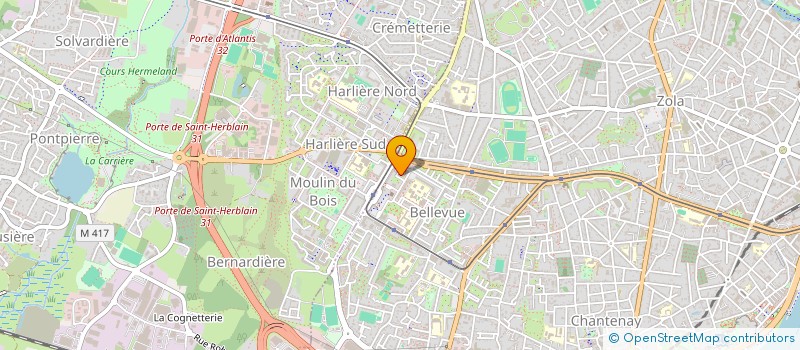localisation de l'entreprise MONSIEUR BAPTISTE LE DU à NANTES