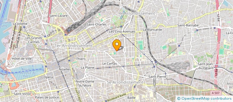 localisation de l'entreprise MONSIEUR BAPTISTE LE QUINIOU à MARSEILLE