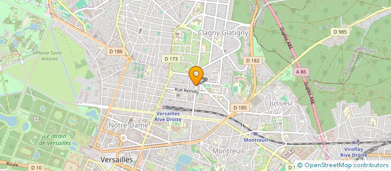localisation de l'entreprise MONSIEUR BAPTISTE LE SECH à VERSAILLES