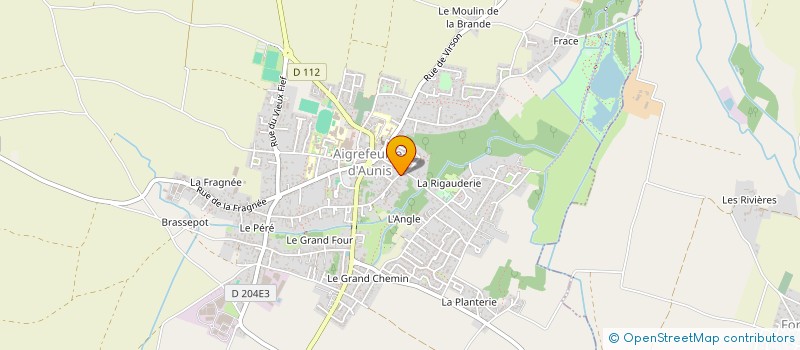 localisation de l'entreprise MONSIEUR BAPTISTE LEBRUN  LA ROCHELLE