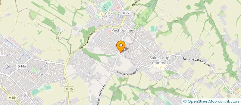 localisation de l'entreprise MONSIEUR BAPTISTE LECLOU  PECHBONNIEU