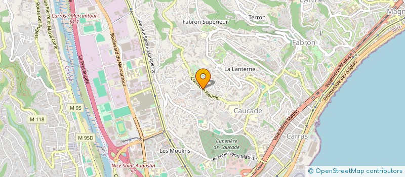 localisation de l'entreprise MONSIEUR BAPTISTE LECONTE à NICE