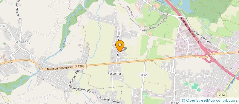 localisation de l'entreprise MONSIEUR BAPTISTE LEDUC  SAINT-PIERRE-EN-FAUCIGNY