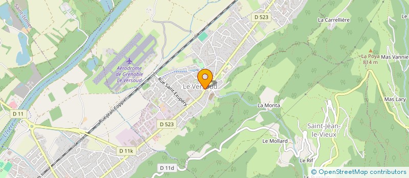 localisation de l'entreprise MONSIEUR BAPTISTE LEFORESTIER à LE VERSOUD