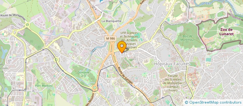localisation de l'entreprise MONSIEUR BAPTISTE LEMAIRE  MONTPELLIER