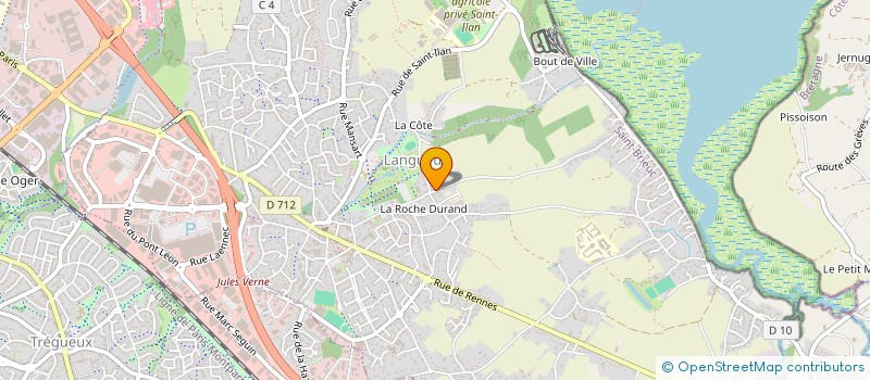 localisation de l'entreprise MONSIEUR BAPTISTE LEMEE  LANGUEUX