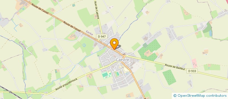 localisation de l'entreprise MONSIEUR BAPTISTE LENIERE  CAESTRE