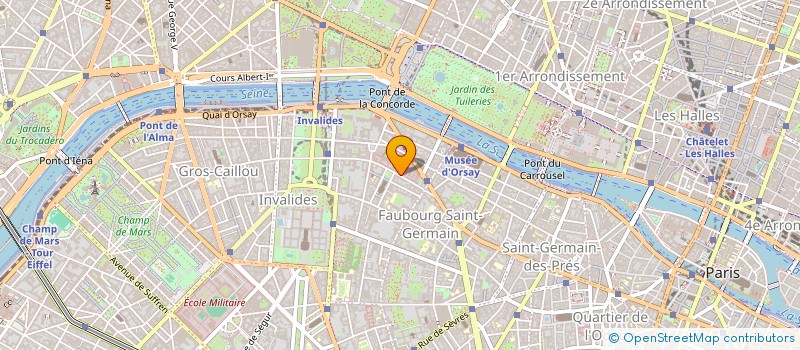 localisation de l'entreprise MONSIEUR BAPTISTE LEROUX  PARIS