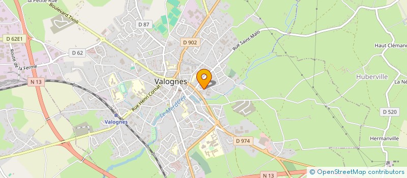 localisation de l'entreprise MONSIEUR BAPTISTE LEROY  CHERBOURG-EN-COTENTIN