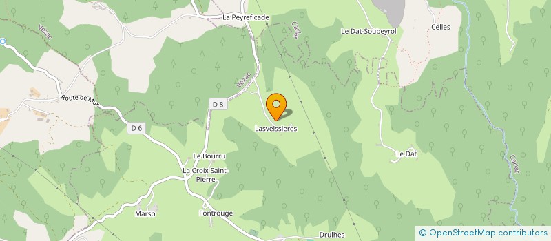 localisation de l'entreprise MONSIEUR BAPTISTE LESCURE à LABROUSSE