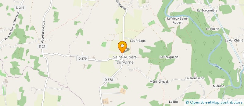 localisation de l'entreprise MONSIEUR BAPTISTE LEVEQUE à PUTANGES-LE-LAC
