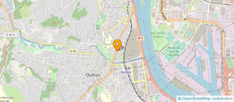 localisation de l'entreprise MONSIEUR BAPTISTE LHEURETTE à OULLINS-PIERRE-BENITE