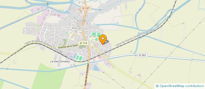 localisation de l'entreprise MONSIEUR BAPTISTE LIENARD  MARANS