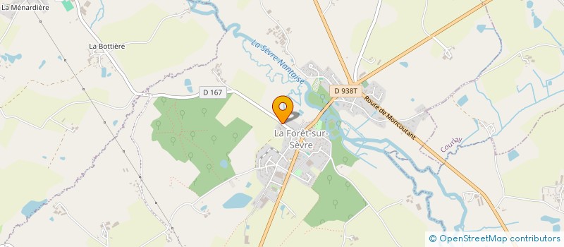 localisation de l'entreprise MONSIEUR BAPTISTE LOISEAU  LA FORET-SUR-SEVRE