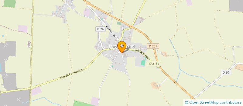 localisation de l'entreprise MONSIEUR BAPTISTE LUCAS à JOUY-LE-CHATEL