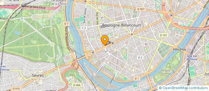 localisation de l'entreprise MONSIEUR BAPTISTE LUCAS à BOULOGNE-BILLANCOURT