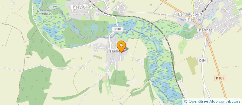 localisation de l'entreprise MONSIEUR BAPTISTE MAGNIER  AMIENS