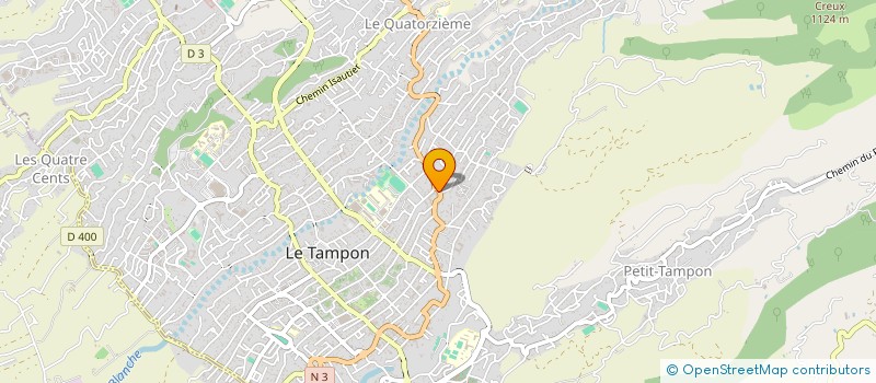 localisation de l'entreprise MONSIEUR BAPTISTE MAILLOT  LE TAMPON