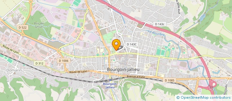 localisation de l'entreprise MONSIEUR BAPTISTE MAIRE  BOURGOIN-JALLIEU