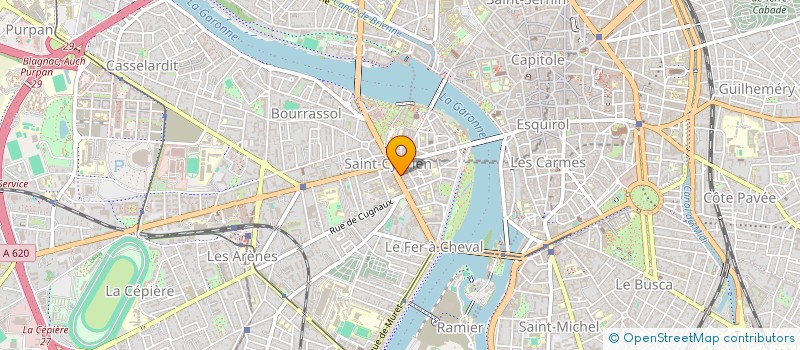 localisation de l'entreprise MONSIEUR BAPTISTE MALIER à TOULOUSE