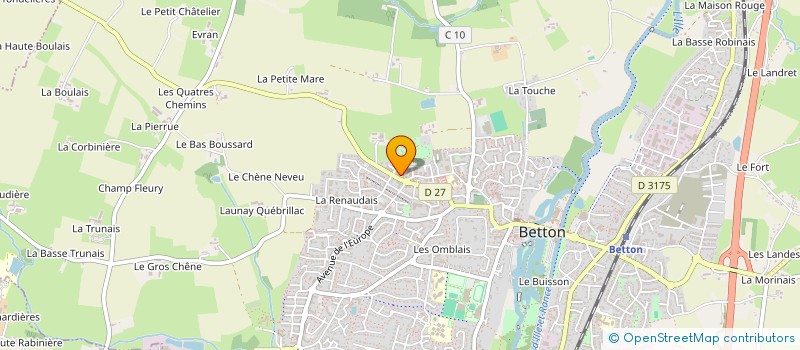 localisation de l'entreprise MONSIEUR BAPTISTE MANTIONE  SAINT-BRANDAN