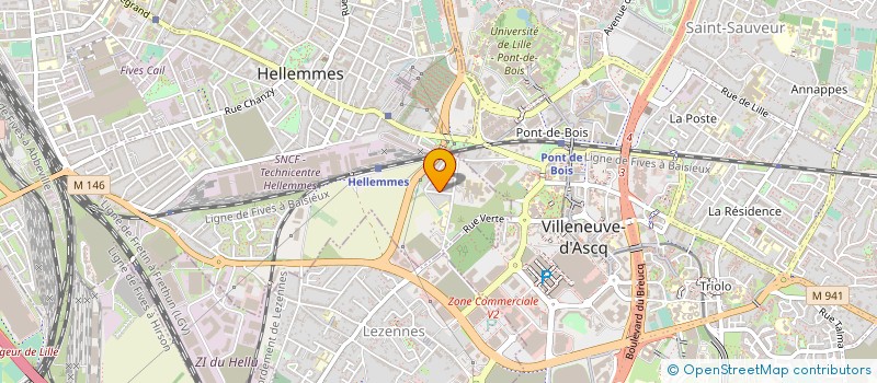 localisation de l'entreprise MONSIEUR BAPTISTE MARGEZ à LILLE