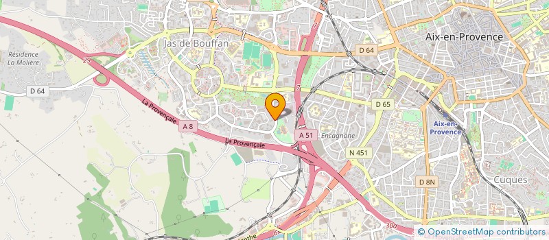 localisation de l'entreprise MONSIEUR BAPTISTE MASOTTI à AIX-EN-PROVENCE