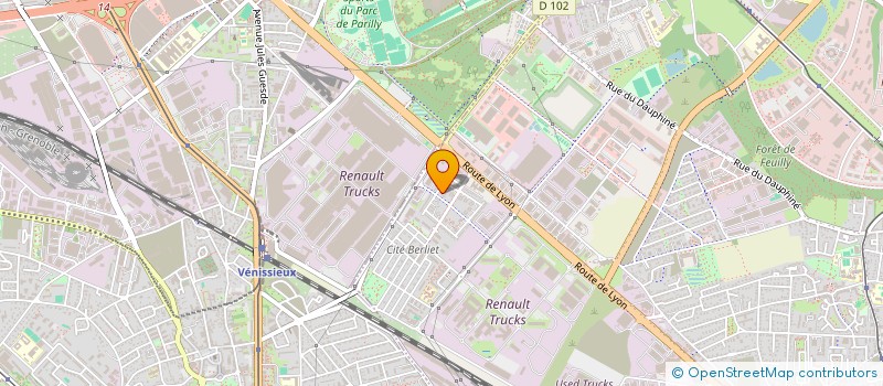 localisation de l'entreprise MONSIEUR BAPTISTE MASSARDIER  SAINT-PRIEST