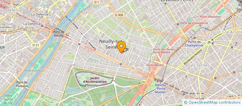 localisation de l'entreprise MONSIEUR BAPTISTE MASSON à NEUILLY-SUR-SEINE