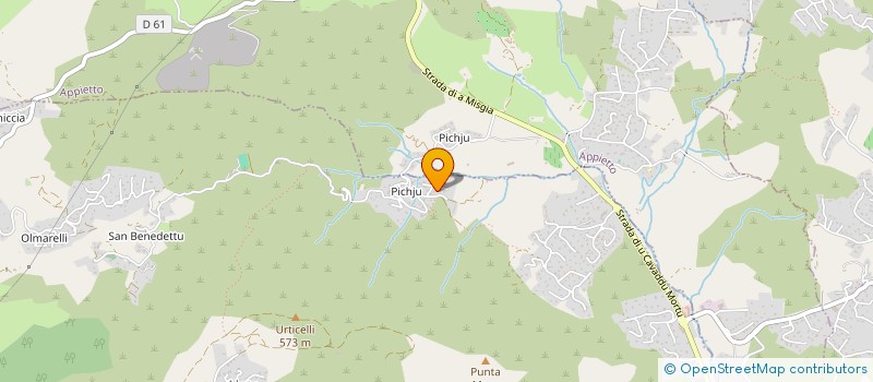 localisation de l'entreprise MONSIEUR BAPTISTE MATTEUCCI  APPIETTO