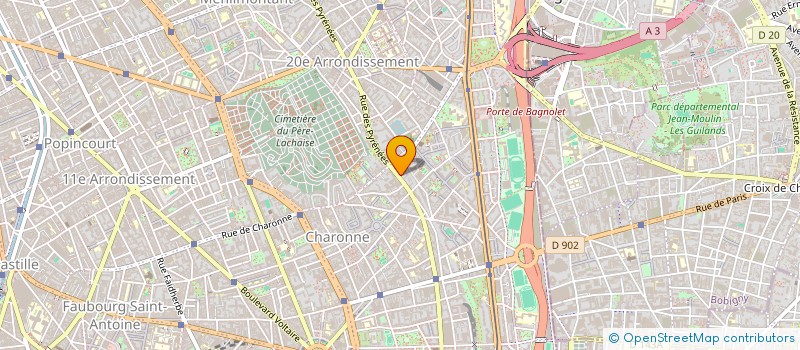 localisation de l'entreprise MONSIEUR BAPTISTE MAZAUD  VITRY-SUR-SEINE