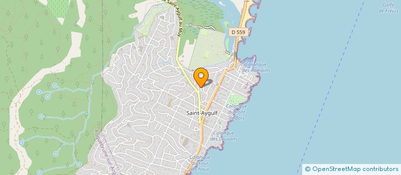 localisation de l'entreprise MONSIEUR BAPTISTE MAZET à FREJUS