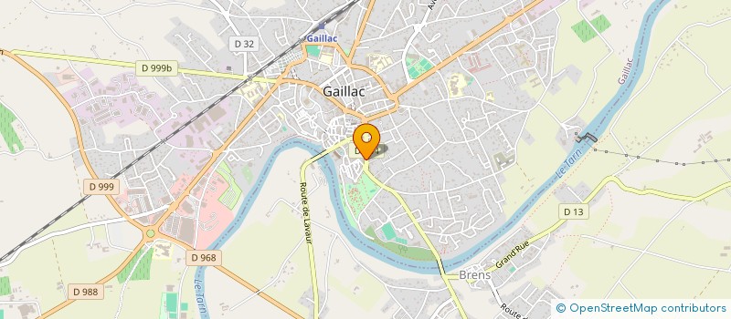 localisation de l'entreprise MONSIEUR BAPTISTE MELLIN  GAILLAC