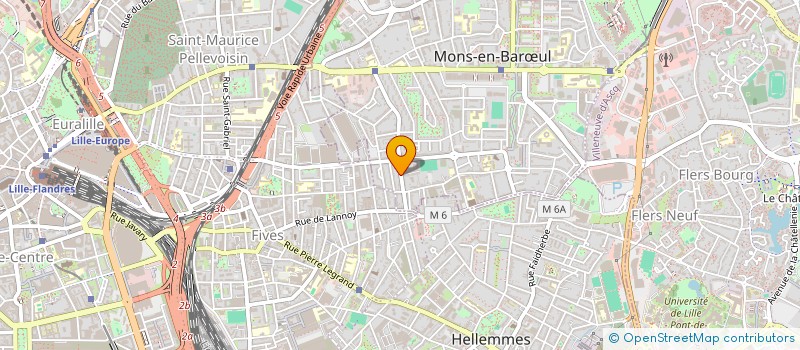 localisation de l'entreprise MONSIEUR BAPTISTE MENARD  MONS-EN-BARUL