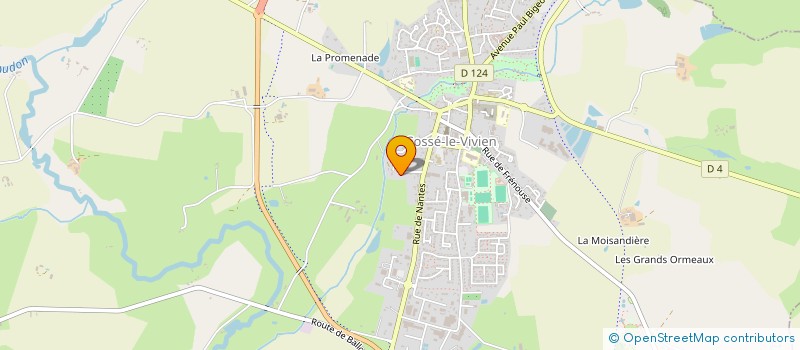 localisation de l'entreprise MONSIEUR BAPTISTE MENARDAIS à COSSE-LE-VIVIEN