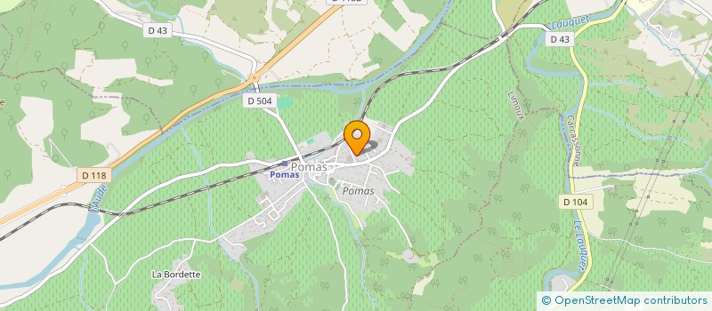 localisation de l'entreprise MONSIEUR BAPTISTE MERIC  POMAS