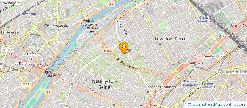 localisation de l'entreprise MONSIEUR BAPTISTE MEZERAY à NEUILLY-SUR-SEINE