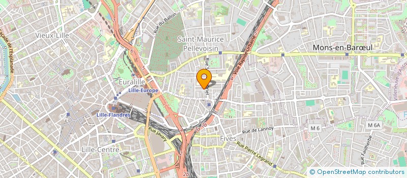 localisation de l'entreprise MONSIEUR BAPTISTE MEZERETTE à LILLE
