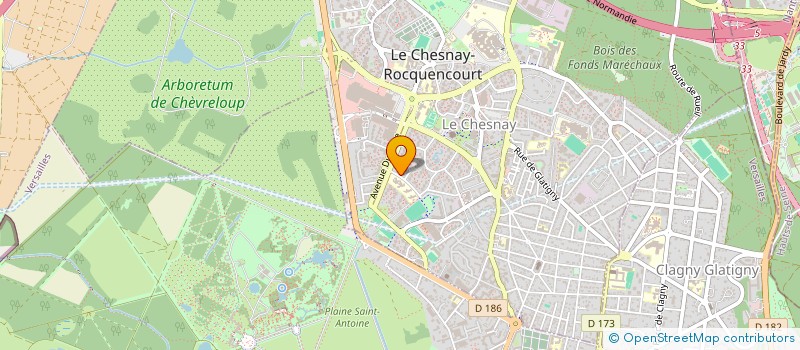 localisation de l'entreprise MONSIEUR BAPTISTE MICHELET à LE CHESNAY-ROCQUENCOURT