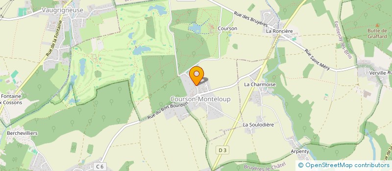 localisation de l'entreprise MONSIEUR BAPTISTE MICHELOT-BAILLARD  COURSON-MONTELOUP