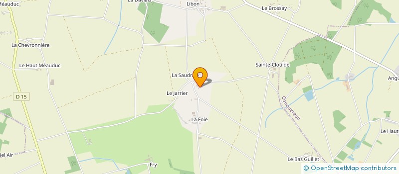 localisation de l'entreprise MONSIEUR BAPTISTE MOINEAU à PIERRIC