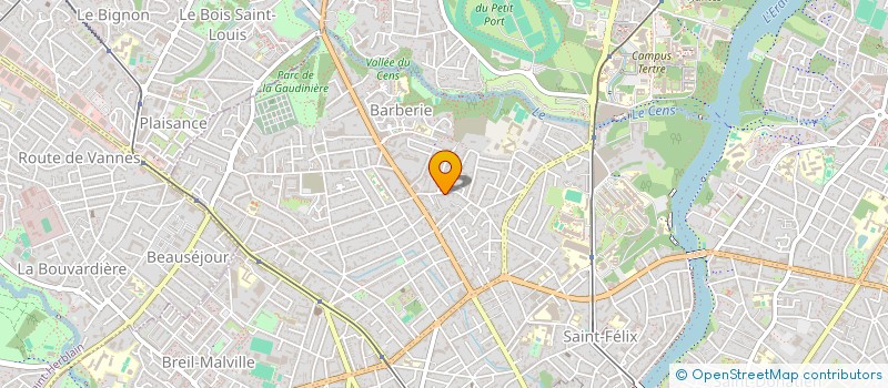 localisation de l'entreprise MONSIEUR BAPTISTE MORAND  NANTES