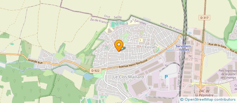 localisation de l'entreprise MONSIEUR BAPTISTE MORANDEAU à FOSSES