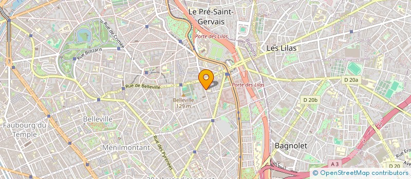 localisation de l'entreprise MONSIEUR BAPTISTE MORLET  PARIS