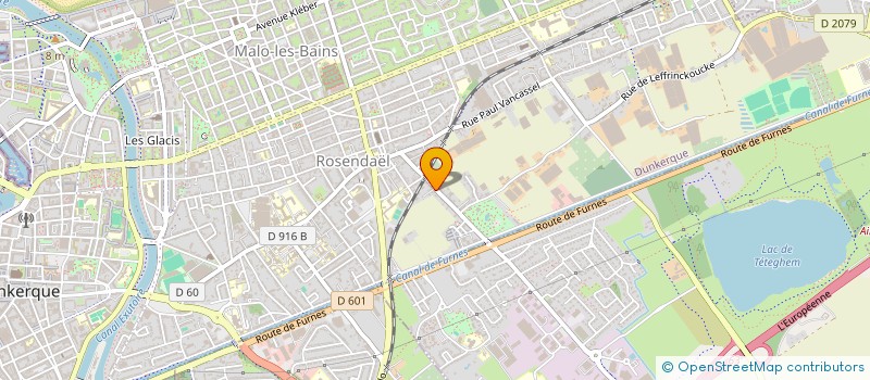 localisation de l'entreprise MONSIEUR BAPTISTE MORVAN à DUNKERQUE